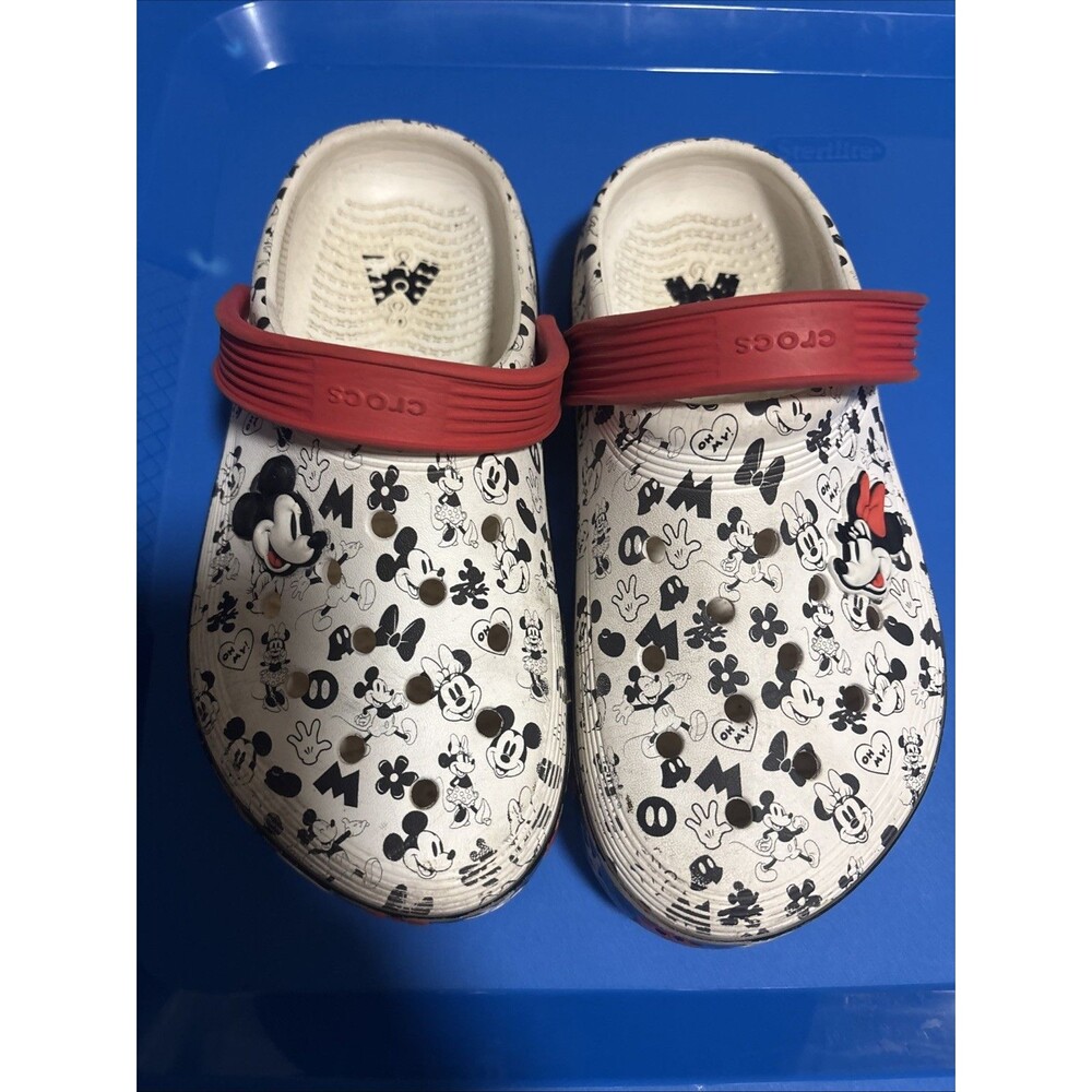 Crocs Disney Mickey and Minnie Mouse Unisex Clogs Size Size 3 JR